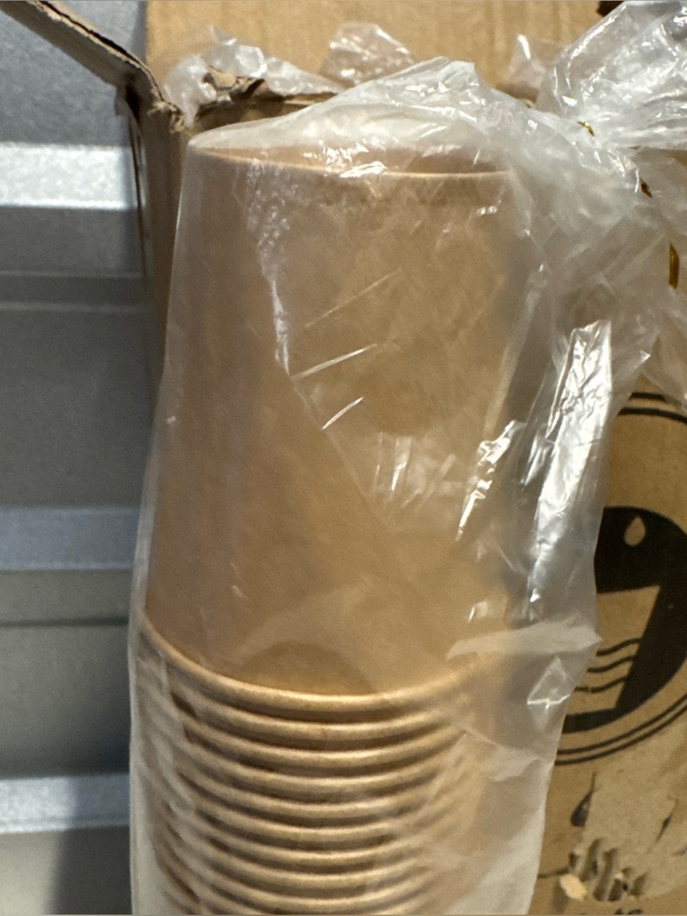 300 Pack 5 oz Kraft Brown Disposable Paper Cups for Hot & Cold Drinks - Picture 6 of 8